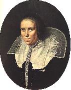 Paulus Moreelse Portrait of a Young Woman oil painting
